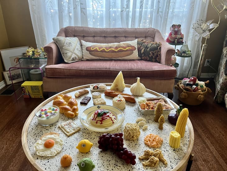 The Centerpiece of My Living Room Is a Table of Realistic Food Candles